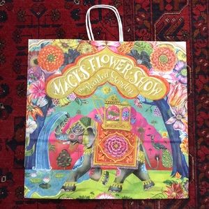 Macy’s Flower Show 2013 The Painted Garden Collectible Paper Shopping Bag